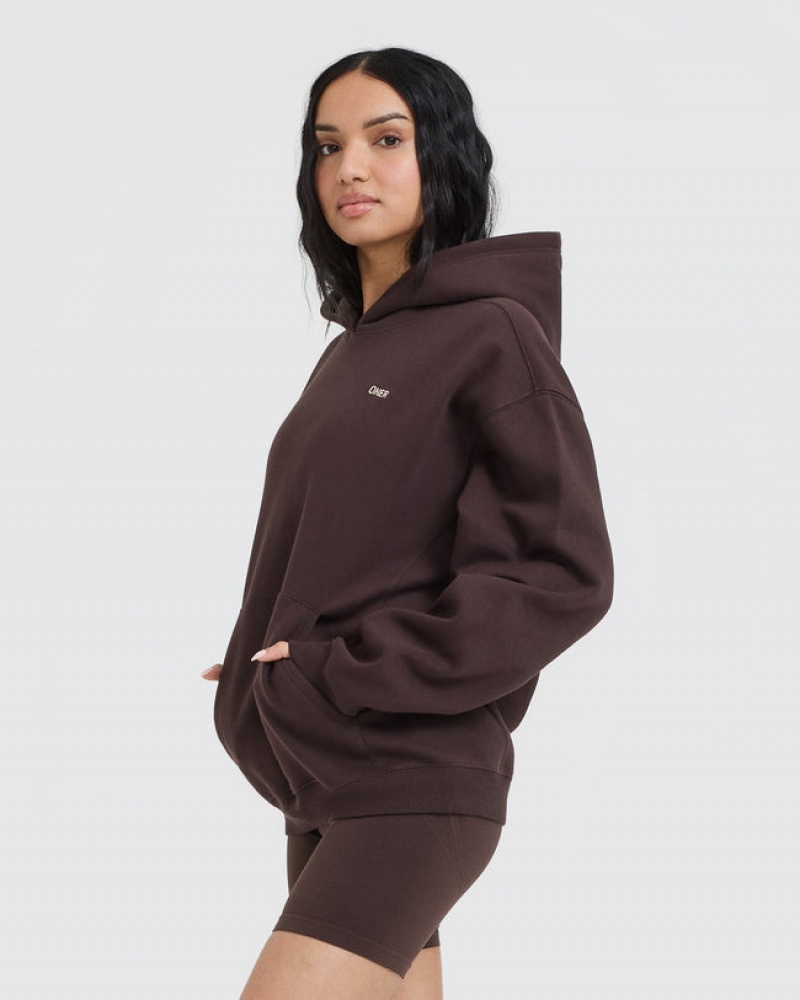 Purple / Brown Oner Active Foundations Hoodie | 15420LMCT