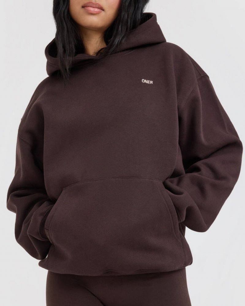 Purple / Brown Oner Active Foundations Hoodie | 15420LMCT