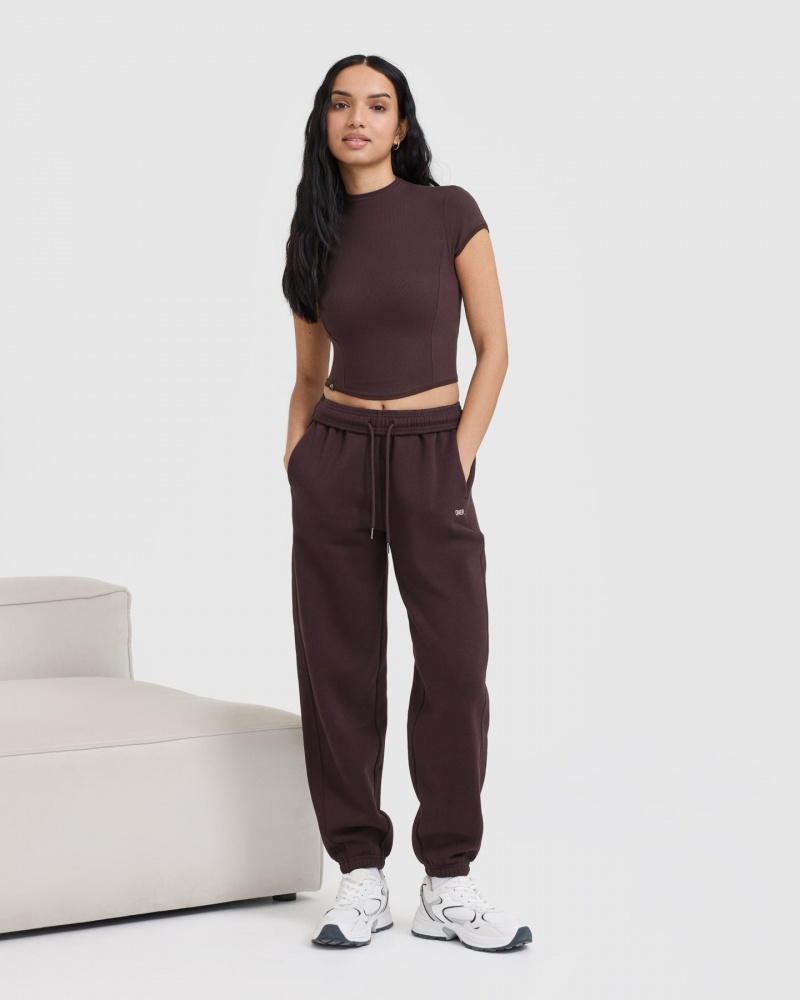 Purple / Brown Oner Active Foundations Joggers | 18435UBLM