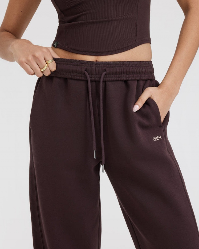 Purple / Brown Oner Active Foundations Joggers | 18435UBLM