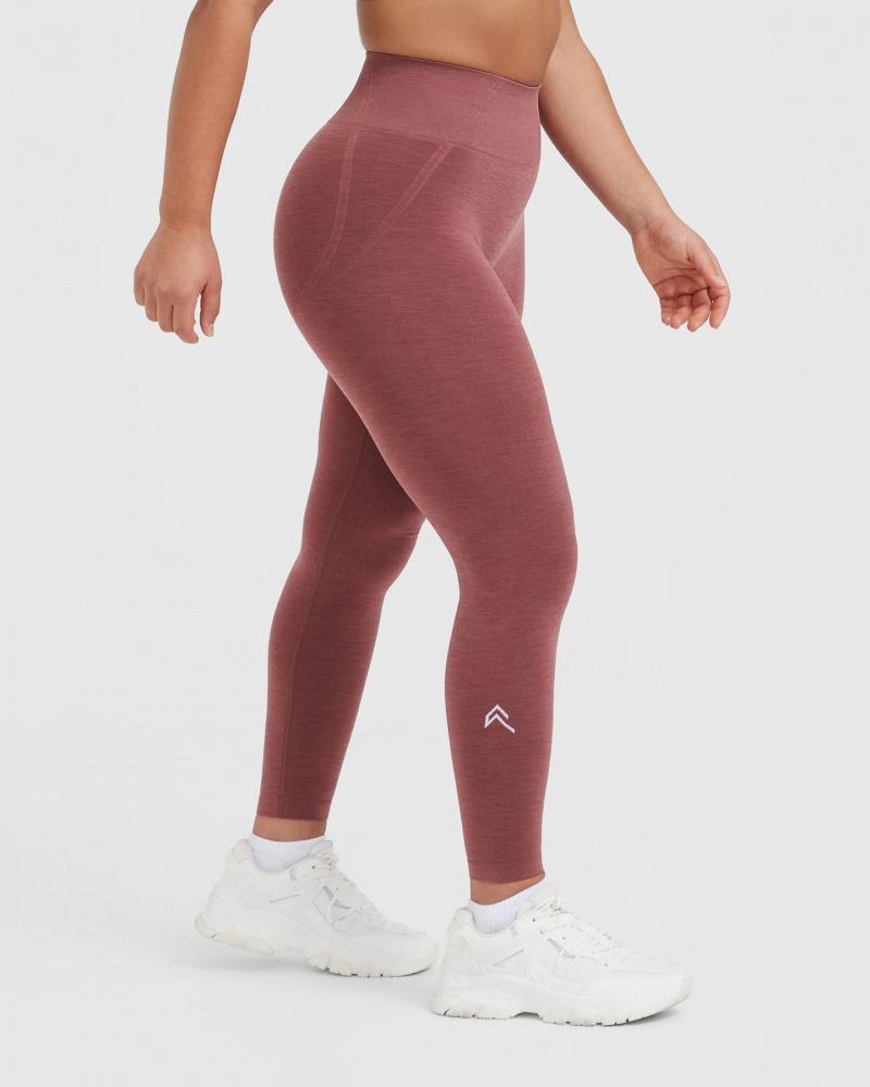 Red Oner Active Effortless Seamless Leggings | 67321LNWY