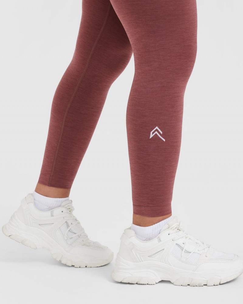 Red Oner Active Effortless Seamless Leggings | 67321LNWY